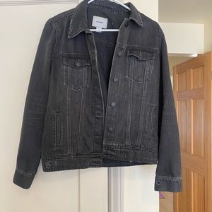 Old navy black jean jacket